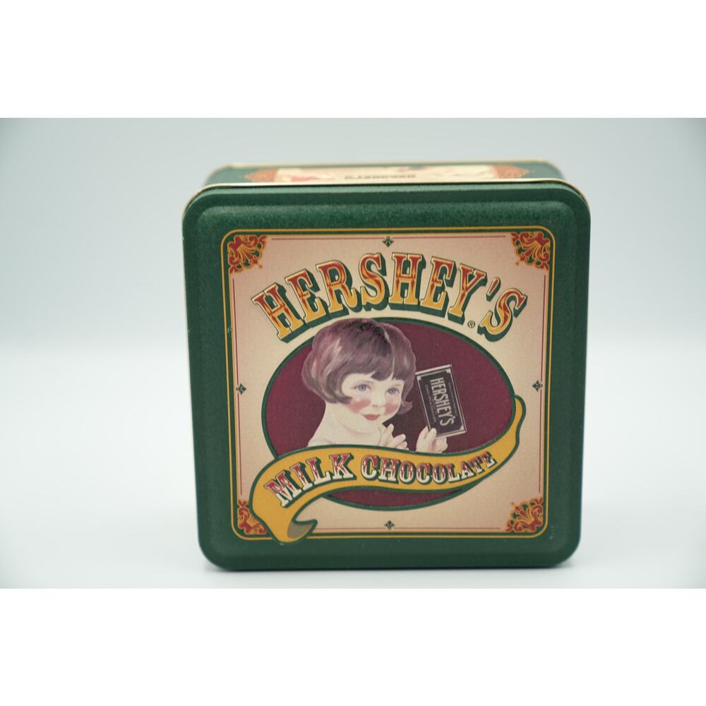 Vintage Hershey's Milk Chocolate Tin Canister – Nostalgic Edition #5 –‎ Empty